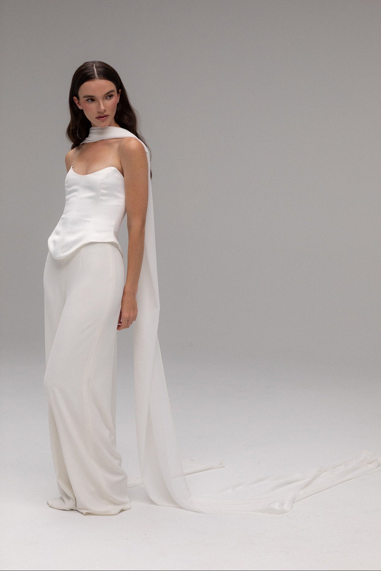 Chiffon Maxi Scarf - TEMPÊTE BRAND