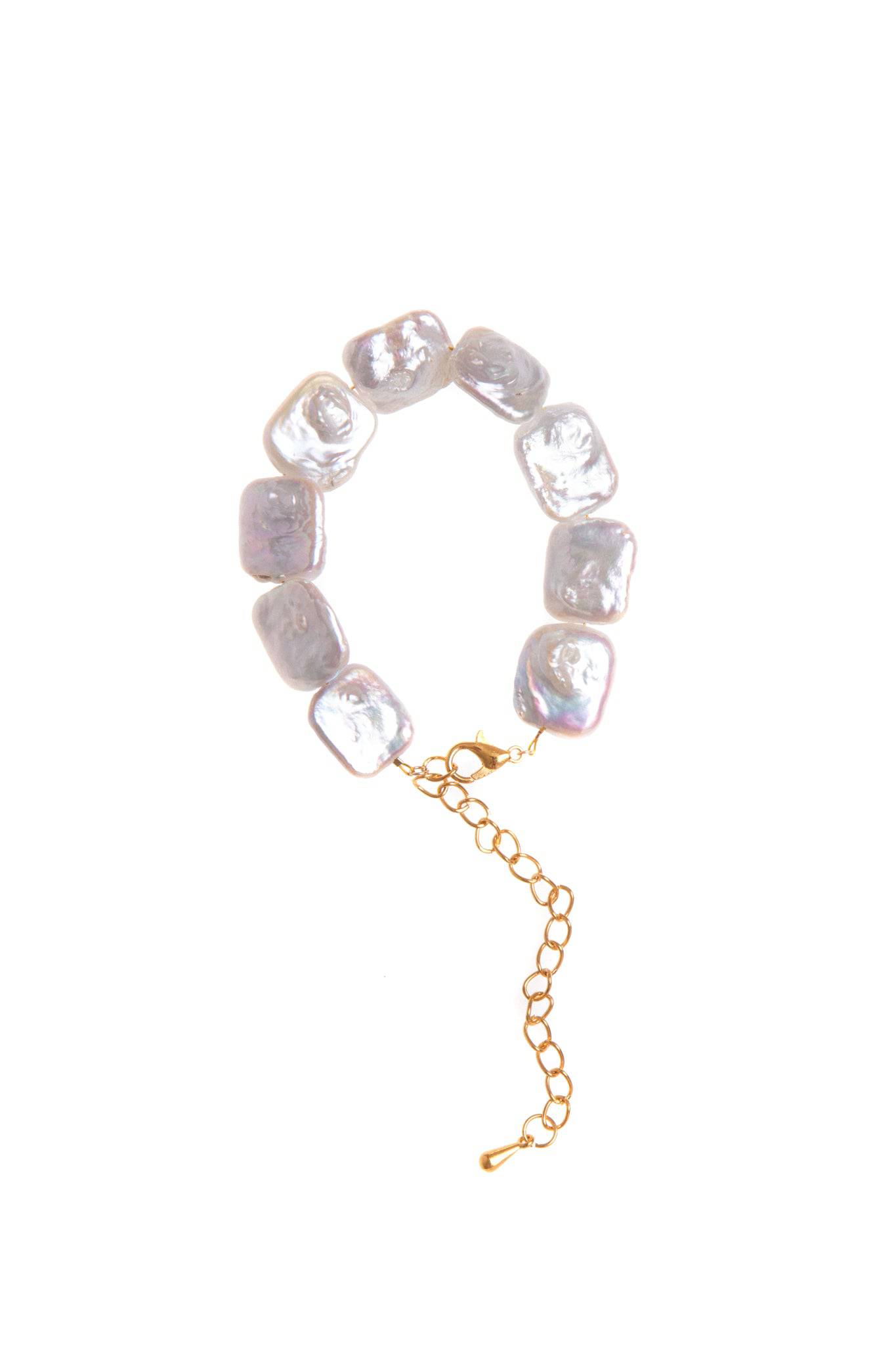 SQUARE PEARL BRACELET