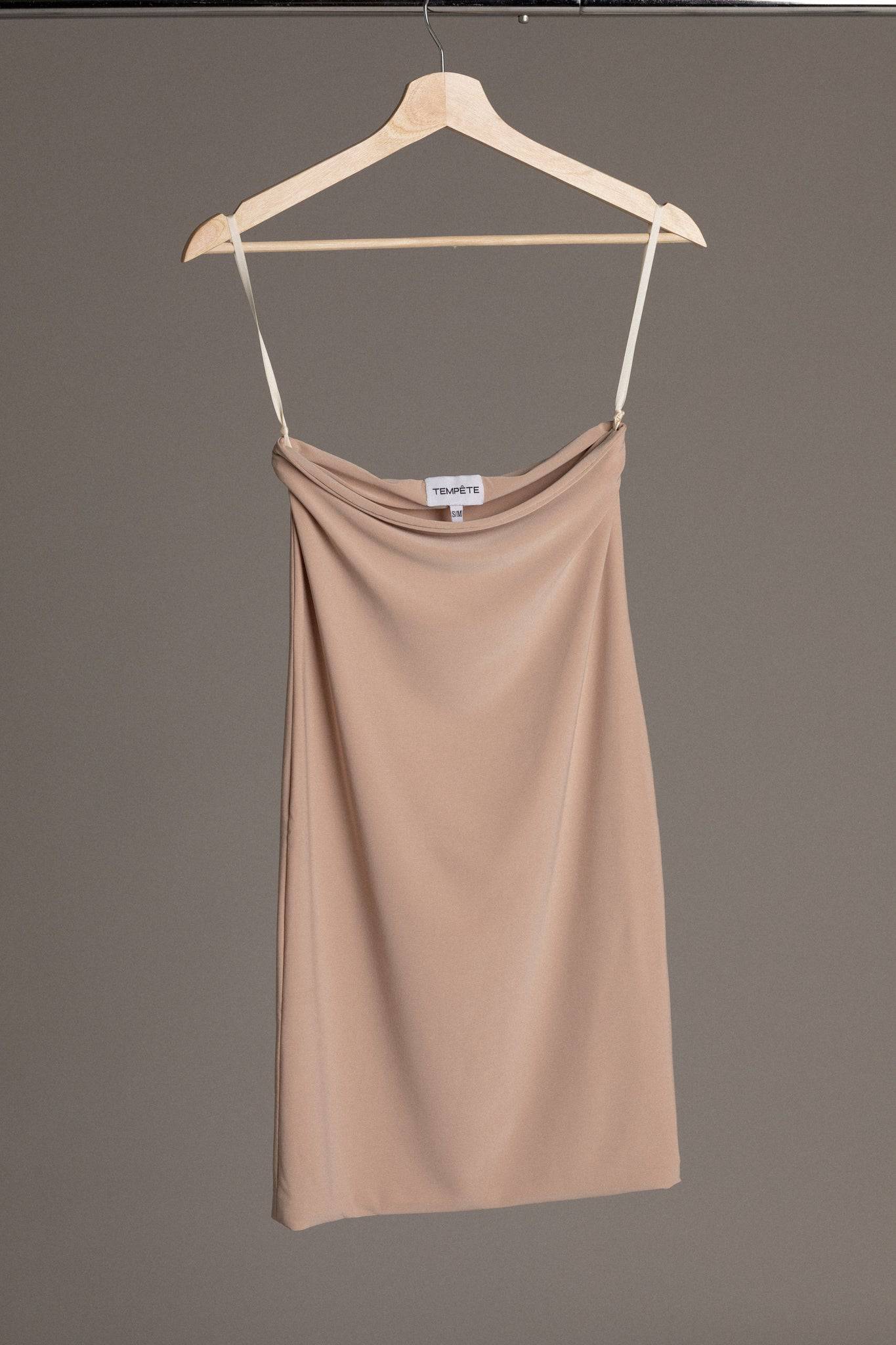 LA ROBE NUDE MINI DRESS