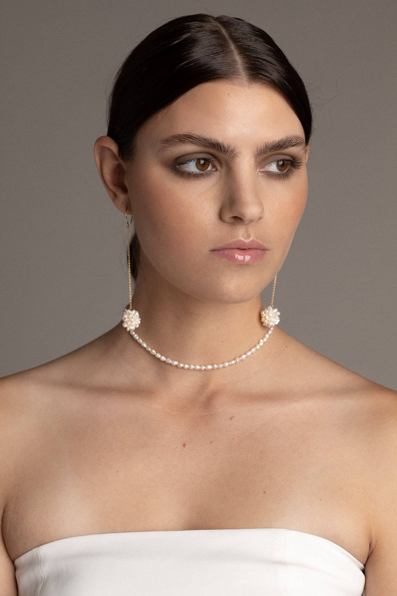 PETITE NATURAL PEARL CHOKER