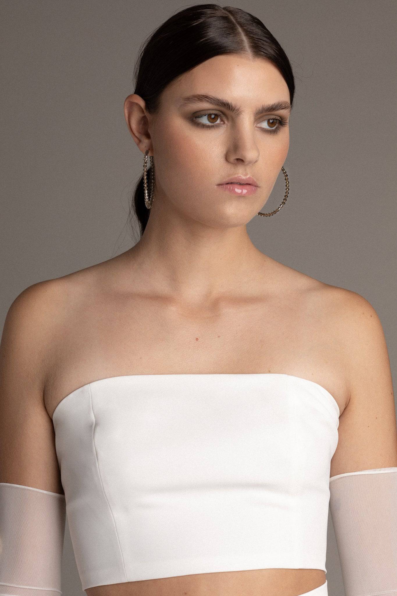 STRAPLESS MINIMALIST BODICE