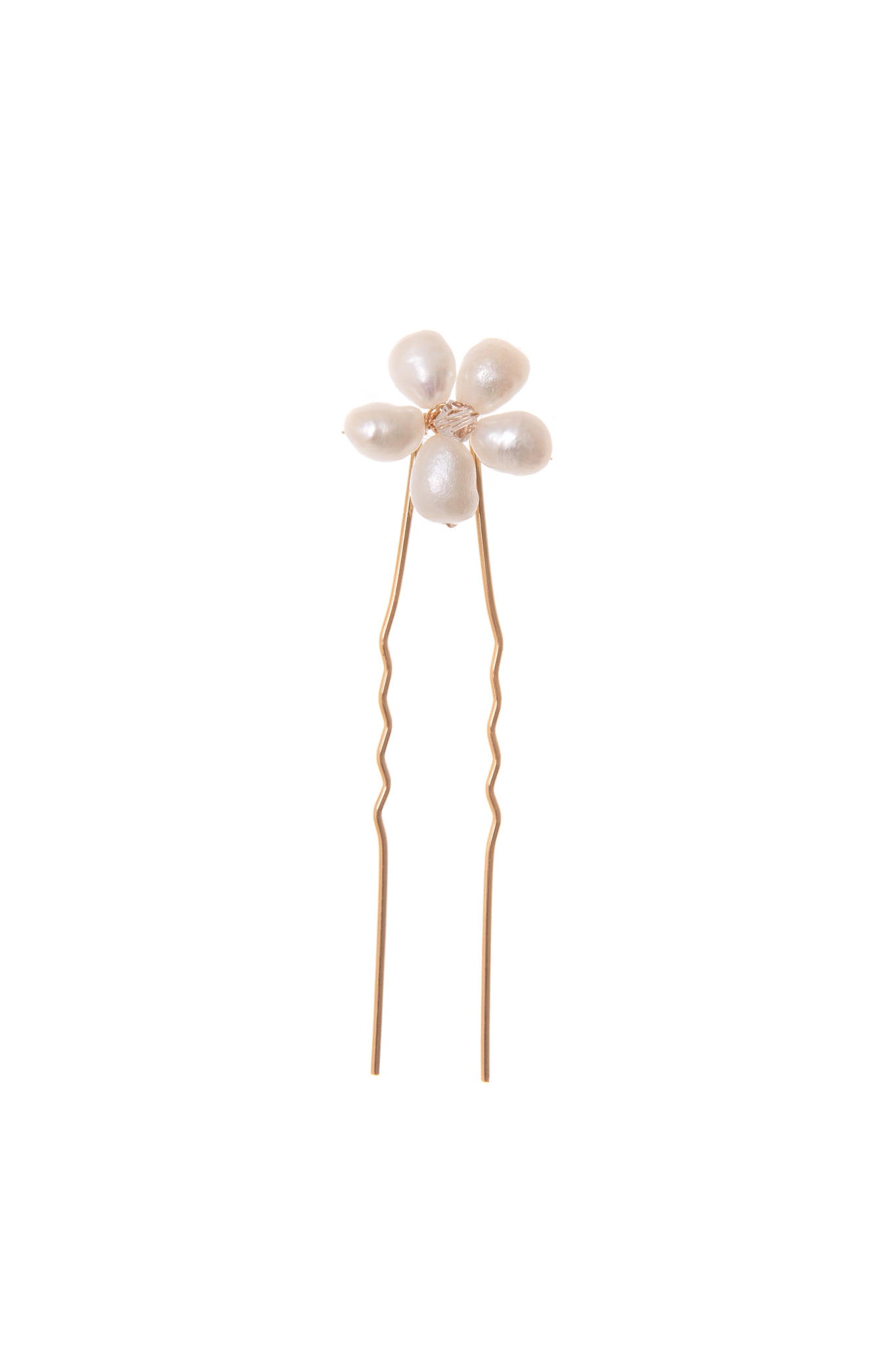 Crystal Pearl Wedding Hair Pin | TEMPÊTE Bridal Boutique