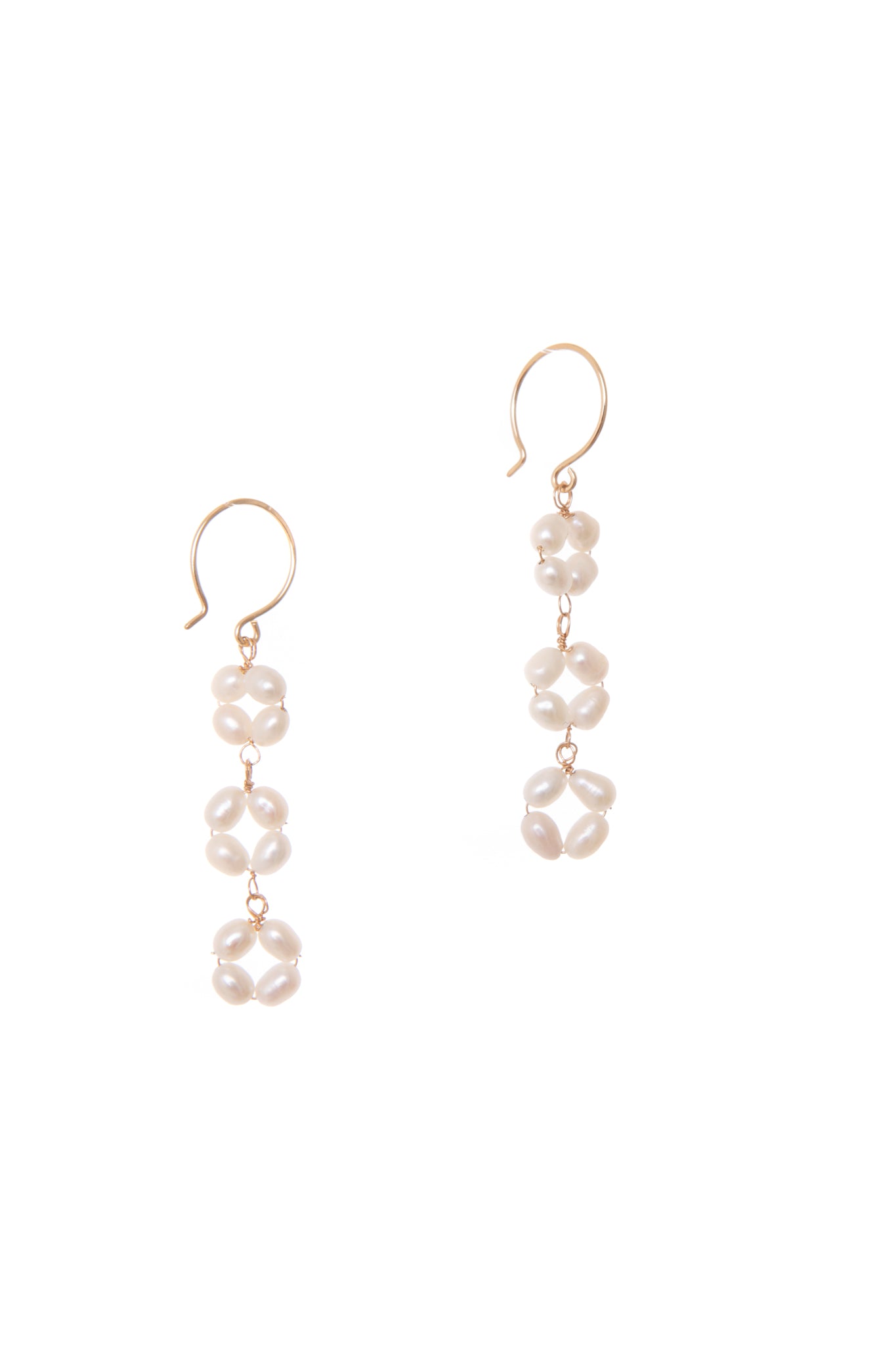 Petite Waterfall Wedding Earrings | TEMPÊTE Bridal Boutique